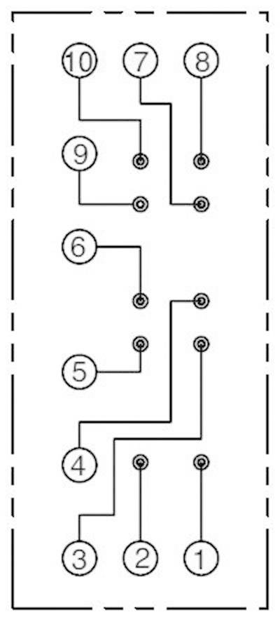 DIN sín foglalat RF1V-hez, Idec SF1V-4-07L 4. kép