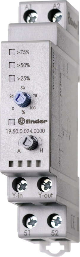 Analóg jeladó 0 - 10 V, Finder 19.50.0.024.0000