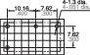 Teljesítmény relé 24 V 1 záró, 5 A 110 V/DC 250 V/AC 625 VA, Panasonic JQ1AB24F 3. bélyegkép