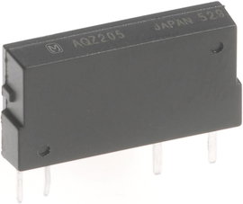 PhotoMOS relé, pólusszám: 4, 1 záró 400 V 500 mA, Panasonic AQZ204