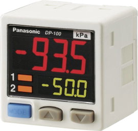 Miniatűr nyomásérzékelő -1 - +10 bar (±10 %) 12 - 24 V/DC, Panasonic DP102EP