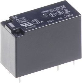 teljesítmény relé 12 V/DC 1 záró, 10 A 30 V/DC 250 V/AC 2500 VA/300 W, Panasonic JW1AFSN12F