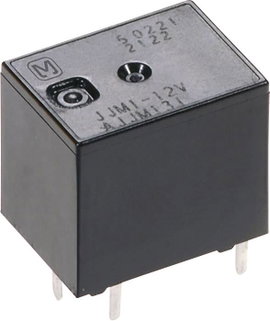 Autó relé 12 V/DC 2 záró, 12 A 14 V/DC, Panasonic JJM2W12