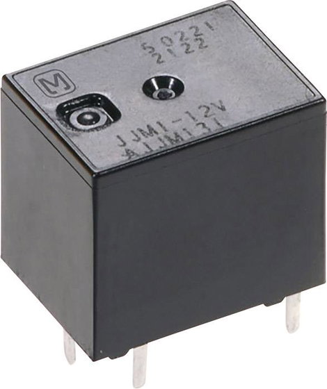 Autó relé 12 V/DC 2 záró, 12 A 14 V/DC, Panasonic JJM2W12