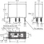Autó relé 12 V/DC 1 váltó, NO 20 A / NC 10 A 14 V/DC, Panasonic ACT112 3. bélyegkép