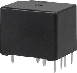 Autó relé 12 V/DC 2 váltó, NO 20 A / NC 10 A 14 V/DC, Panasonic ACT512