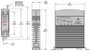 Elektronikus teljesítmény relé, DIN kivitelű, 20 A 0 - 60 V/DC, Crydom CKM0620 2. bélyegkép