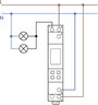 Elektronikus időkapcsoló óra, heti programmal 230 V/AC 1 váltó, 16 A 250 V/AC, Finder 12.71.8.230.00 2. bélyegkép