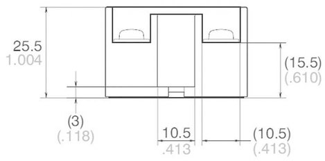 Félvezető relé 25 A 250 V/AC, Panasonic AQA411VL 3. kép