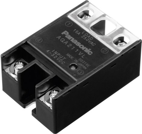 Félvezető relé 40 A 250 V/AC, Panasonic AQA611VL