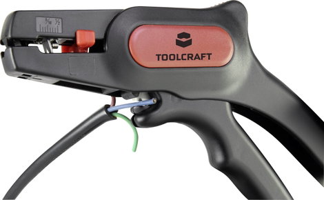 TOOLCRAFT 1553069 Automatikus csupaszoló fogó 0.2 - 6 mm² 24 - 10 0.2 - 6 mm 3. kép