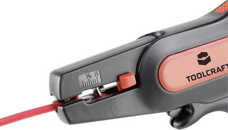 TOOLCRAFT 1553069 Automatikus csupaszoló fogó 0.2 - 6 mm² 24 - 10 0.2 - 6 mm 4. kép