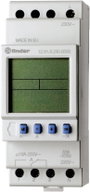 Digitális időkapcsoló óra DIN sínre 230 V/50-60 Hz, 1 váltó 16 A 250 V/AC 4000 VA, Finder 12.91.8.23 bélyegkép