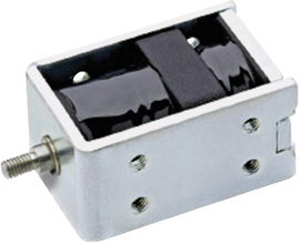 Bistabil lineáris mágnes keretes kivitelben M3, 24 V/DC 4 N/áram nélkül 20 N, Intertec ITS-LX-2218-2