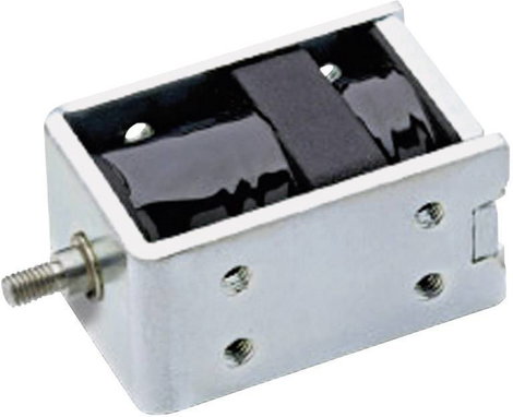 Bistabil lineáris mágnes keretes kivitelben M3, 24 V/DC 4 N/áram nélkül 20 N, Intertec ITS-LX-2218-2