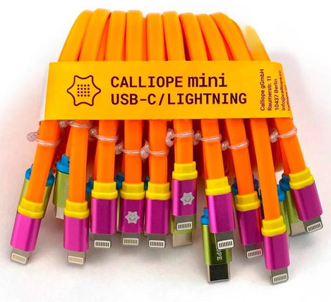 CALLIOPE USB Kabel C > Lightning Adat-/áramkábel Calliope [1x USB-C® dugó - 1x Apple Dock dugó Light