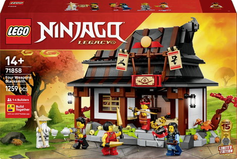 LEGO® NINJAGO 71858 A Négyfegyveres Kohó 15. évfordulója (71858)