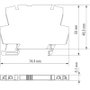 TERMOPTO optocsatoló modul, Weidmüller TOS 24VDC/48VDC 0,1A 3. bélyegkép