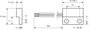 Reed érzékelő lapos házban 1 záró 0,5 A 150 V/DC/ 120 V/AC 10 W, PIC MS-313-3 2. bélyegkép