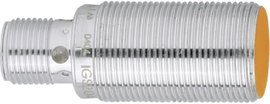 Induktív közelítés érzékelő M18 x 1, kapcsolási távolság: 8 mm, ifm Electronic IGS204