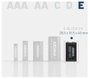 9 V-os akku Absina Absina 300 NiMH 8.4 V 270 mAh 1 db 4. bélyegkép