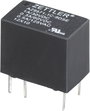 Szubminiatűr nyák relé 12 V/DC 1 váltó, 1 A, 60 V/DC/125 V/AC 30 V/DC/1 A, 60 V/DC/0,3 A, 125 V/AC/0 bélyegkép