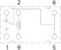 Szubminiatűr nyák relé 12 V/DC 1 váltó, 1 A, 60 V/DC/125 V/AC 30 V/DC/1 A, 60 V/DC/0,3 A, 125 V/AC/0 5. bélyegkép