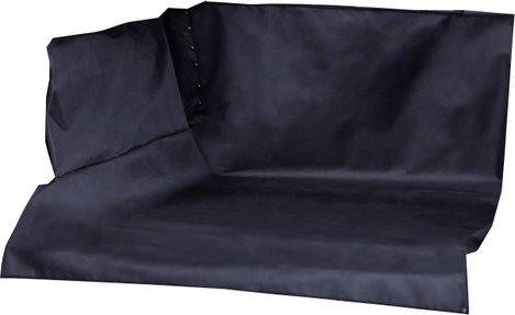 cartrend 10853:CARTREND Csomagtartó takaró Poliészter (H x Sz x Ma) 92 x 260 x 280 mm Fekete