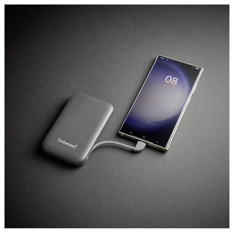 Intenso S10000 Powerbank 10000 mAh Power Delivery 3.0 LiPo Szürke 8. kép