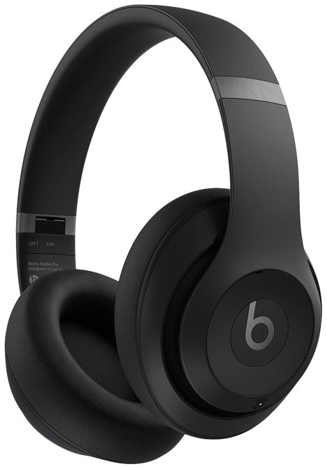 Beats Studio Pro Over Ear fejhallgató Bluetooth®, Vezetékes Stereo Fekete Noise Cancelling Összehajt 2. kép