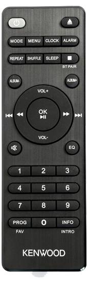 Kenwood M-725DAB-B Sztereo berendezés DAB+, Bluetooth®, CD, USB 2 x 25 W Fekete 3. kép