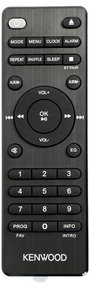 Kenwood M-725DAB-B Sztereo berendezés DAB+, Bluetooth®, CD, USB 2 x 25 W Fekete 3. bélyegkép