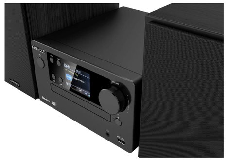 Kenwood M-725DAB-B Sztereo berendezés DAB+, Bluetooth®, CD, USB 2 x 25 W Fekete 4. kép