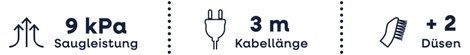 CleanMaxx Száraz / nedves porszívó 16382 330 W Fekete 19. kép