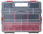 TOOLCRAFT Rendszerező doboz (H x Sz x Ma) 285 x 225 x 60 mm Rekeszek: 21 Változtatható alsó osztás T 3. bélyegkép