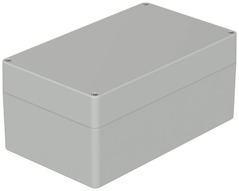ROSE Systemtechnik 9122009 Ipari ház 200 x 120 x 90 x 174.2 ABS Élénk szürke (RAL 7035) 1 db