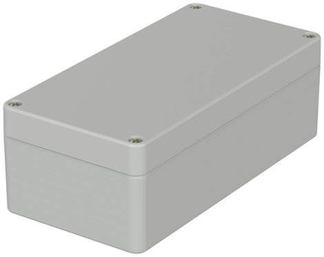 ROSE Systemtechnik 9081606 Ipari ház 160 x 80 x 55 x 134.7 ABS Élénk szürke (RAL 7035) 1 db