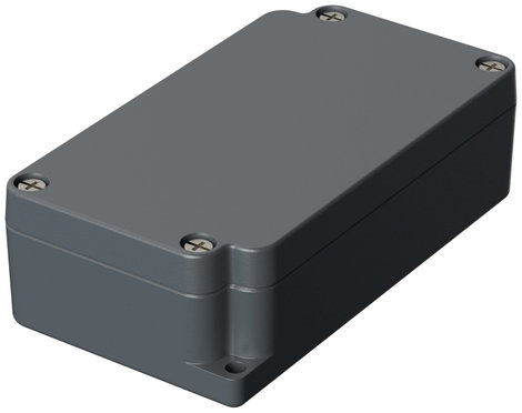 ROSE Systemtechnik 1061200 Ipari ház 115 x 64 x 34.5 x 90.6 Alumínium Ezüstszürke (RAL 7001) 1 db