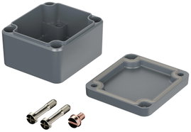 ROSE Systemtechnik 1050503 Ipari ház 50 x 45 x 30 x 30 Alumínium Ezüstszürke (RAL 7001) 1 db