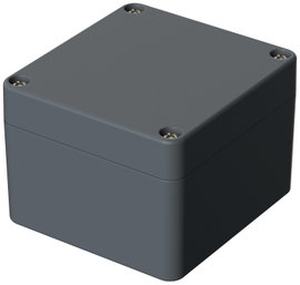 ROSE Systemtechnik 2080806 Ipari ház 80 x 75 x 55 x 49 Üvegszál erősítésű poliészter Mókusszürke (se