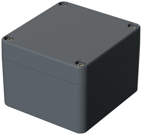 ROSE Systemtechnik 2080806 Ipari ház 80 x 75 x 55 x 49 Üvegszál erősítésű poliészter Mókusszürke (se