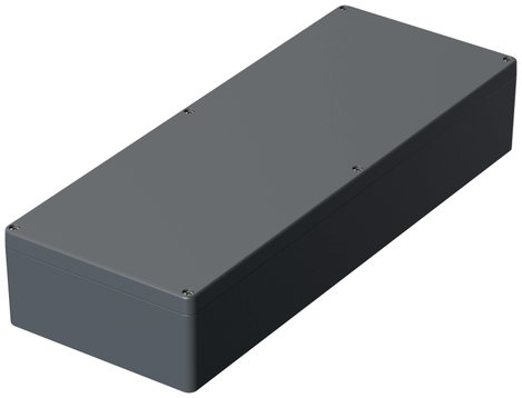 ROSE Systemtechnik 1326011 Ipari ház 600 x 230 x 111 x 558 Alumínium Ezüstszürke (RAL 7001) 1 db