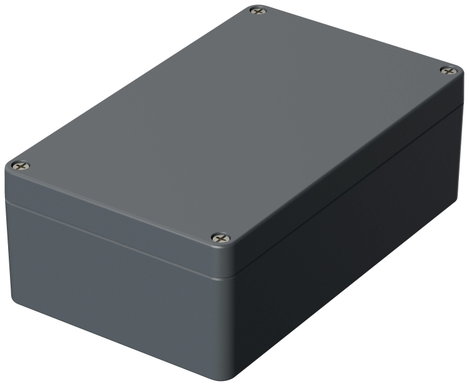 ROSE Systemtechnik 1162609 Ipari ház 260 x 160 x 91 x 217.6 Alumínium Ezüstszürke (RAL 7001) 1 db