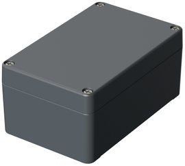 ROSE Systemtechnik 1081306 Ipari ház 125 x 80 x 57 x 100.4 Alumínium Ezüstszürke (RAL 7001) 1 db