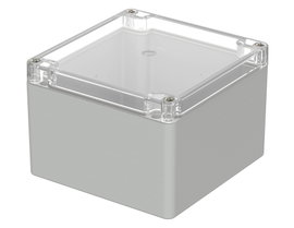 ROSE Systemtechnik 33121209 Ipari ház 122 x 120 x 85 x 96.2 Polikarbonát Élénk szürke (RAL 7035) 1 d