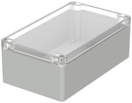 ROSE Systemtechnik 33122008 Ipari ház 200 x 120 x 75 x 174.2 Polikarbonát Élénk szürke (RAL 7035) 1 