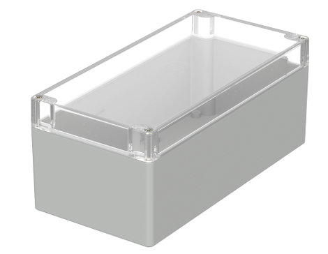 ROSE Systemtechnik 33121206 Ipari ház 122 x 120 x 55 x 96.5 Polikarbonát Élénk szürke (RAL 7035) 1 d