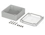 ROSE Systemtechnik 33121206 Ipari ház 122 x 120 x 55 x 96.5 Polikarbonát Élénk szürke (RAL 7035) 1 d 2. bélyegkép