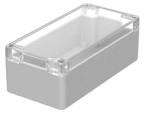 ROSE Systemtechnik 33081606 Ipari ház 160 x 80 x 55 x 134.7 Polikarbonát Élénk szürke (RAL 7035) 1 d