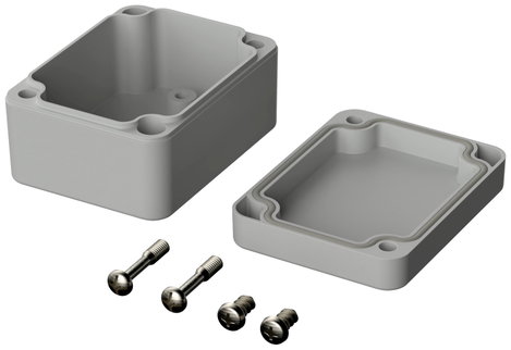ROSE Systemtechnik 3050704 Ipari ház 65 x 50 x 35 x 43 Polikarbonát Élénk szürke (RAL 7035) 1 db 2. kép